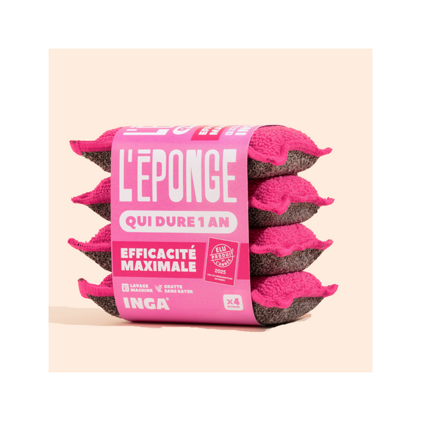 Washable Sponges 4 Pink