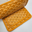 Goyard Plumet Pocket Wallet Goyardine Sun Yellow