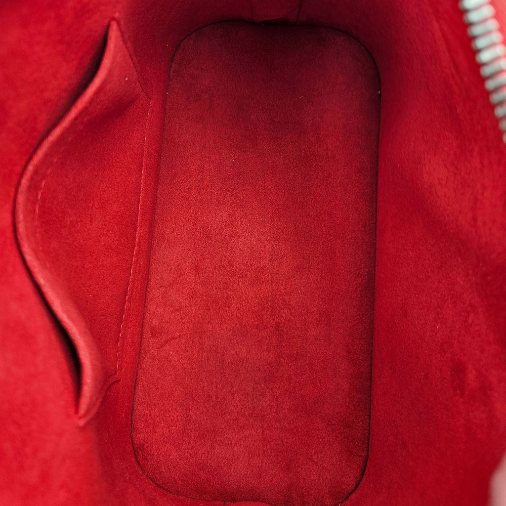 Louis Vuitton Alma Bb Epi Poppy Leather