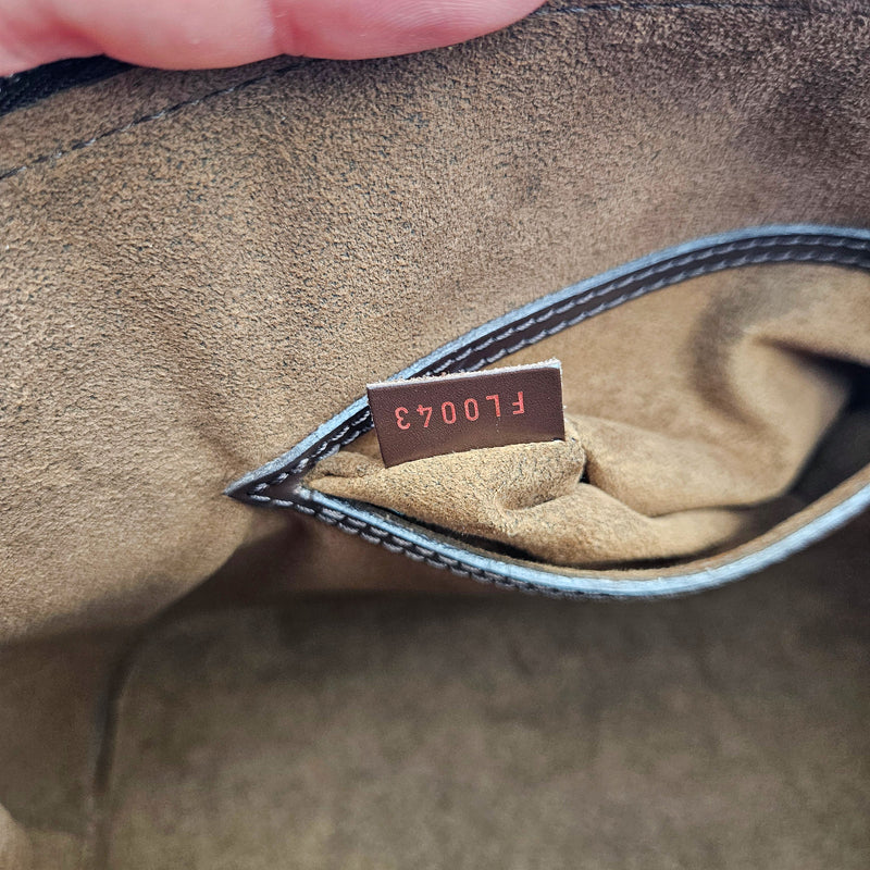 Louis Vuitton Alma Epi Leather Chocolate