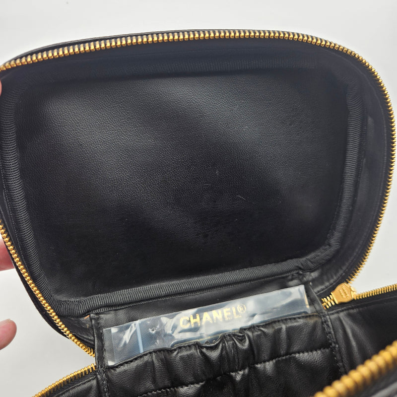 Vanity Case Chanel Caviar Black