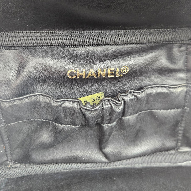 Vanity Case Chanel Caviar Black