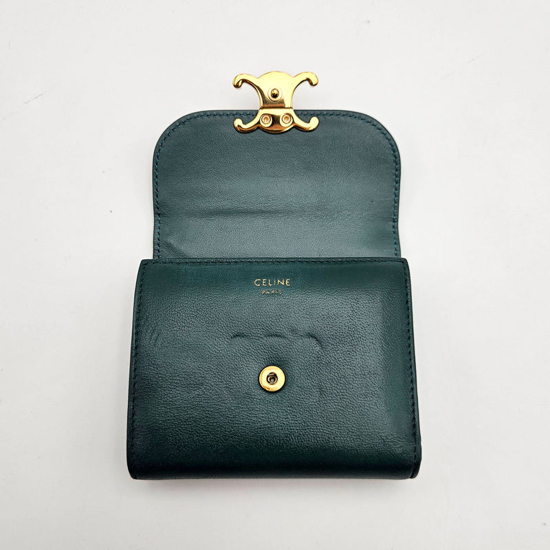 Céline Cartera pequeña con solapa Triomphe