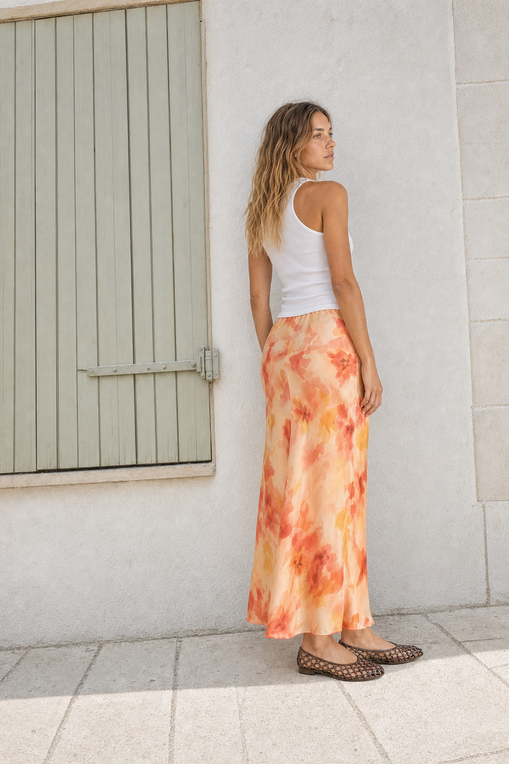 Jupe Thalia - Orange