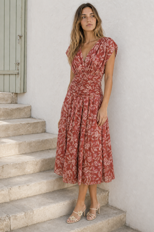 Robe Thaïs - Bordeaux