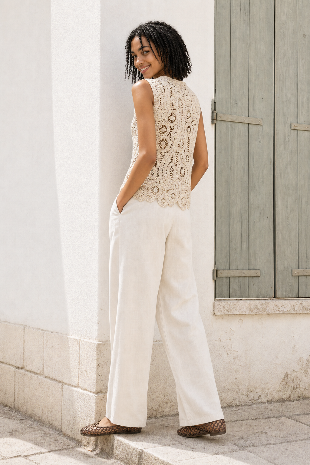 Top Lyra - Beige