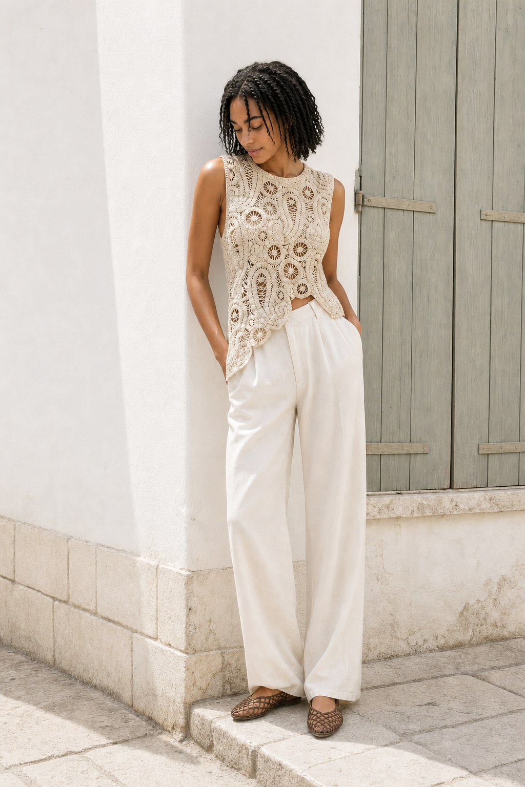 Top Lyra - Beige