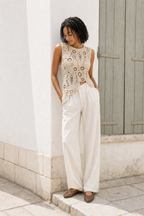 Top Lyra - Beige