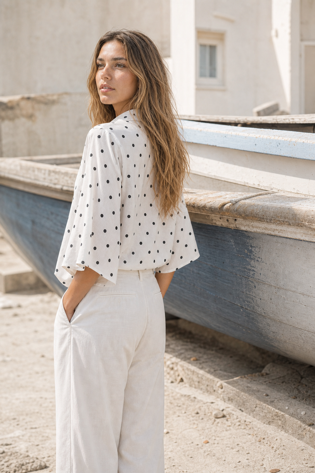 Camisa Éléna - Blanco