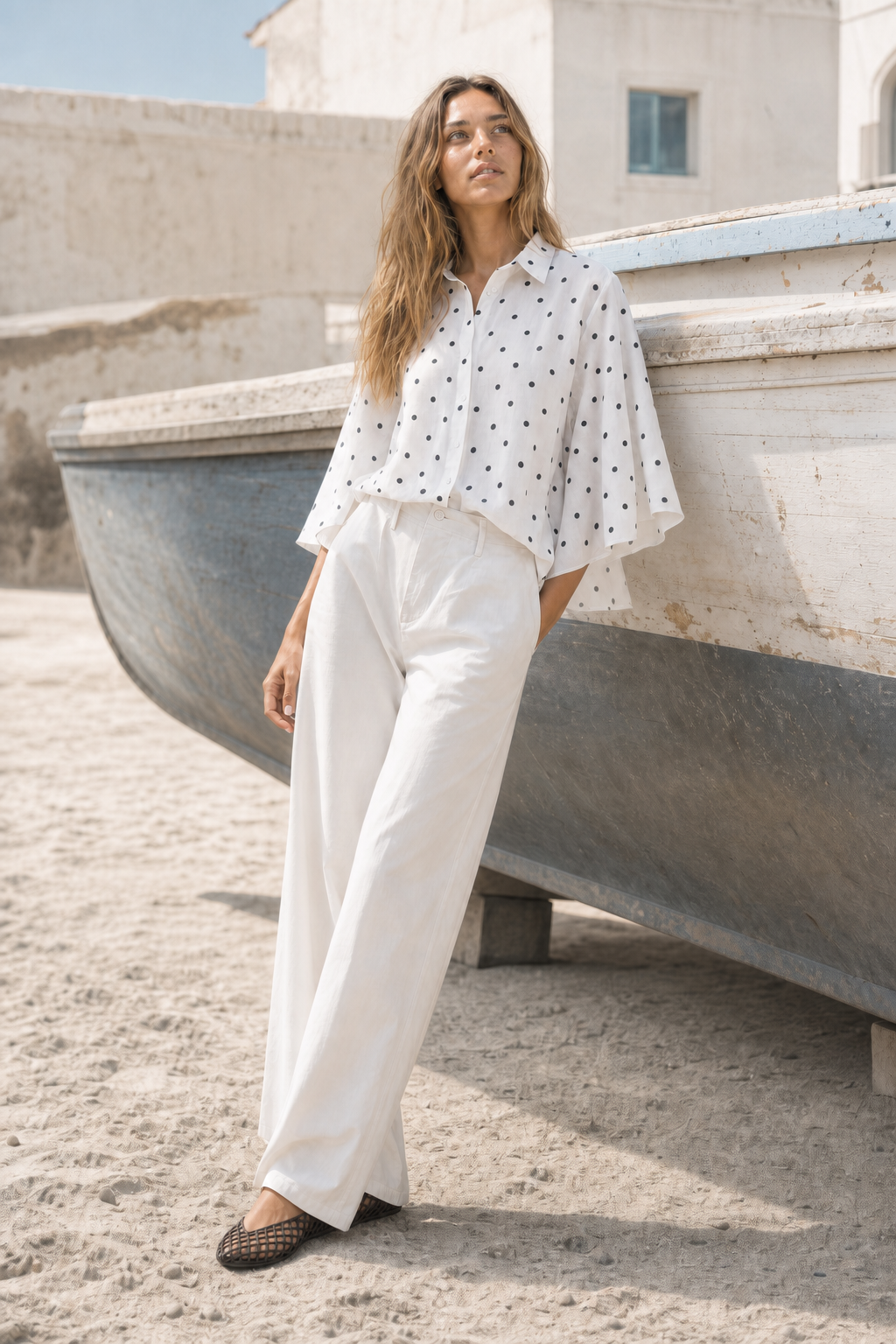 Camisa Éléna - Blanco