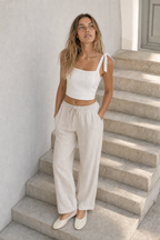 Top Cléo - Blanco