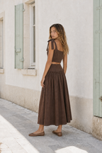 Falda Galatea - Chocolate
