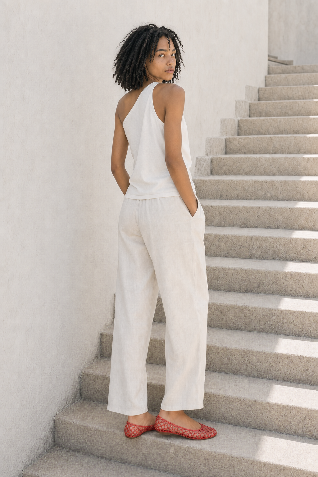 Top Oia - Blanco