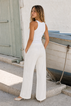 Pantalon Oia - Blanc