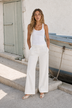 Pantalon Oia - Blanc