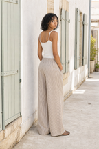 Pantalones Kaia - Marrón oscuro