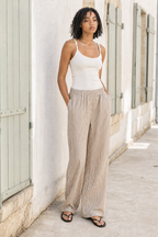 Pantalones Kaia - Marrón oscuro