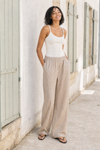 Pantalones Kaia - Marrón oscuro