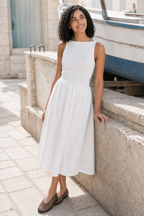 Robe Victoria - Blanc