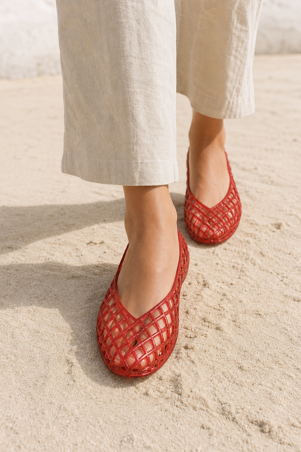 Neree Shoes - Red