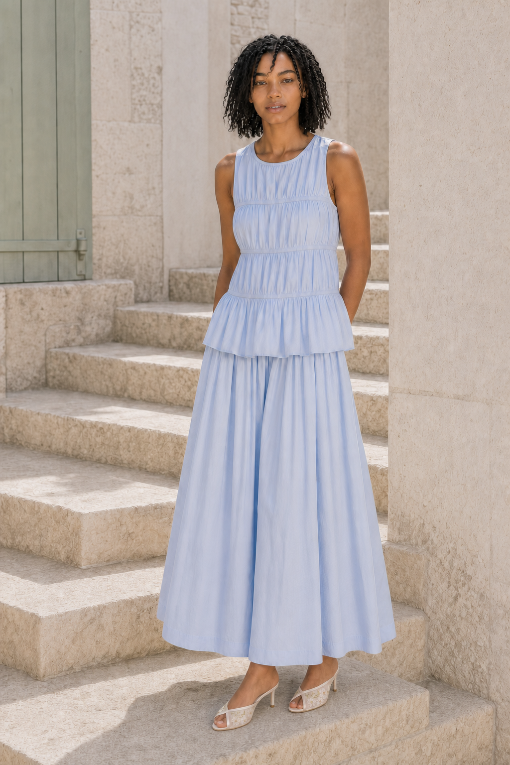 Conjunto Alba - Azul