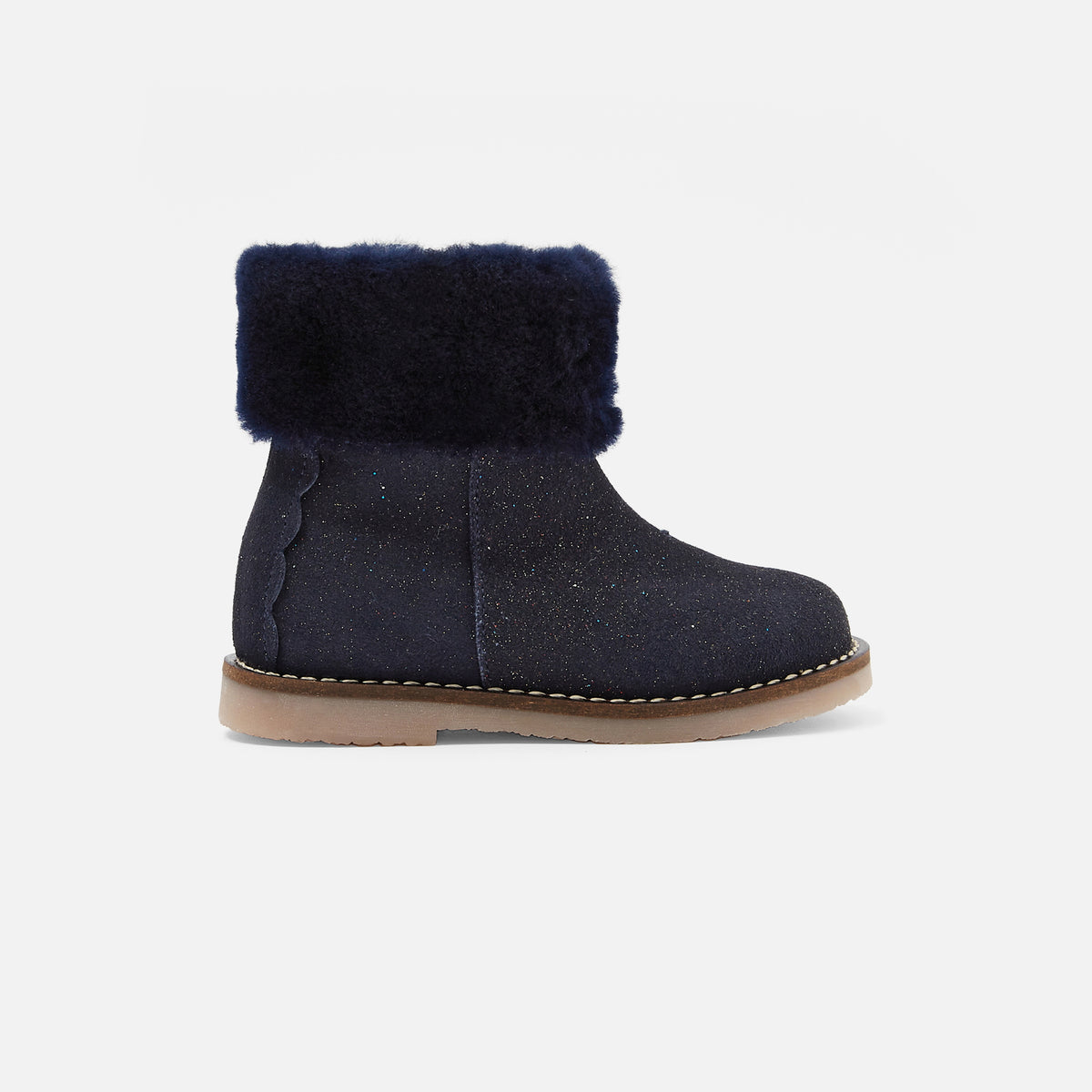 Boots Fourree - Marine - Fille