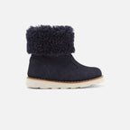 Boots Fourree - Marine - Garçon
