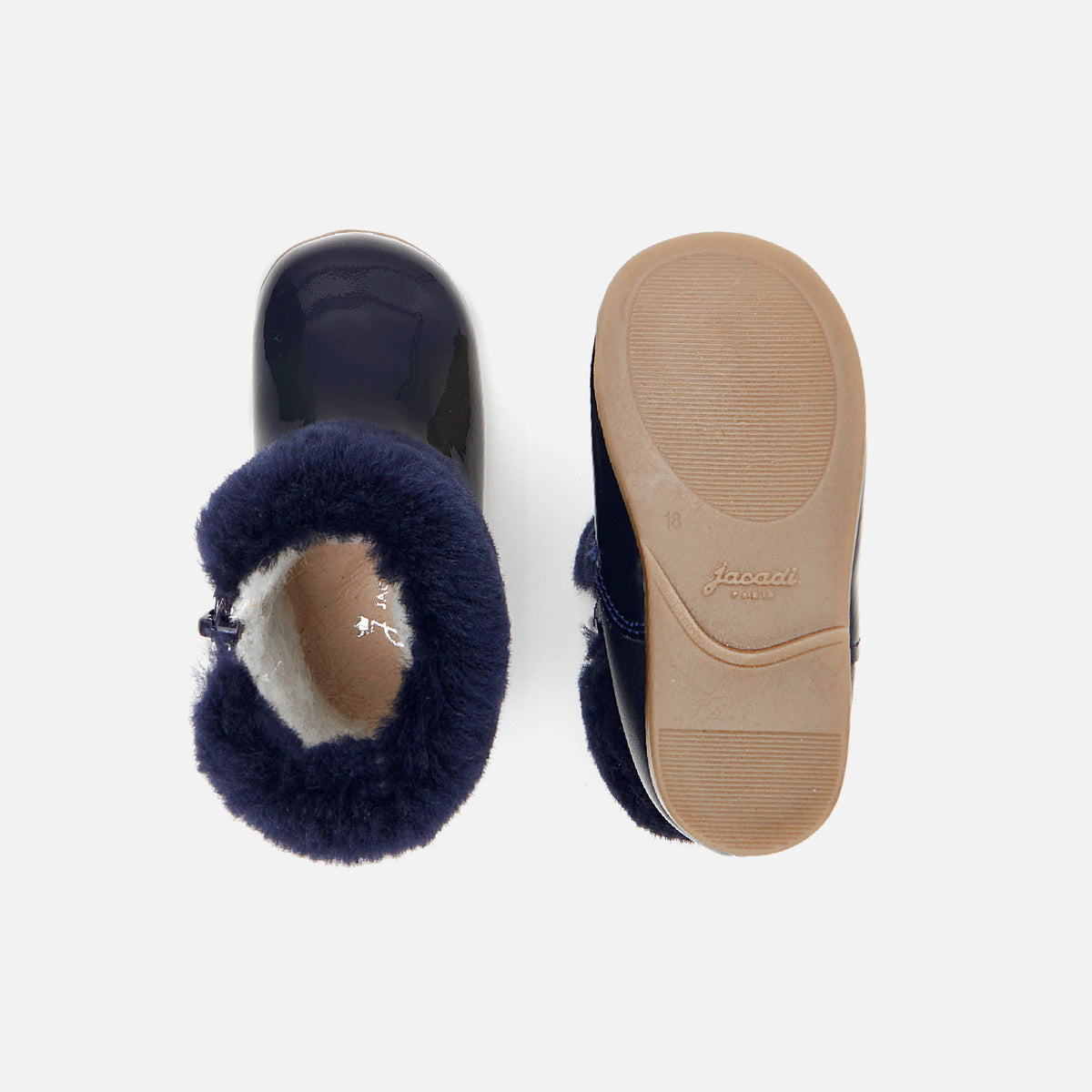 Boots Fourree - Marine - Fille