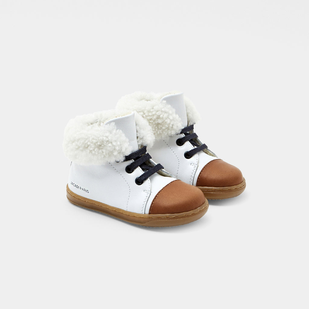 Tennis Fourree - Blanc - Garçon