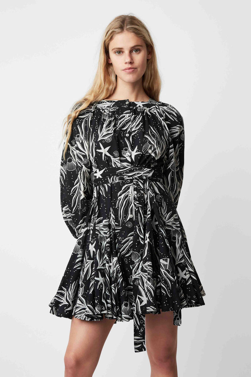 ROBE MILLIE HOLIDAY CHARBON