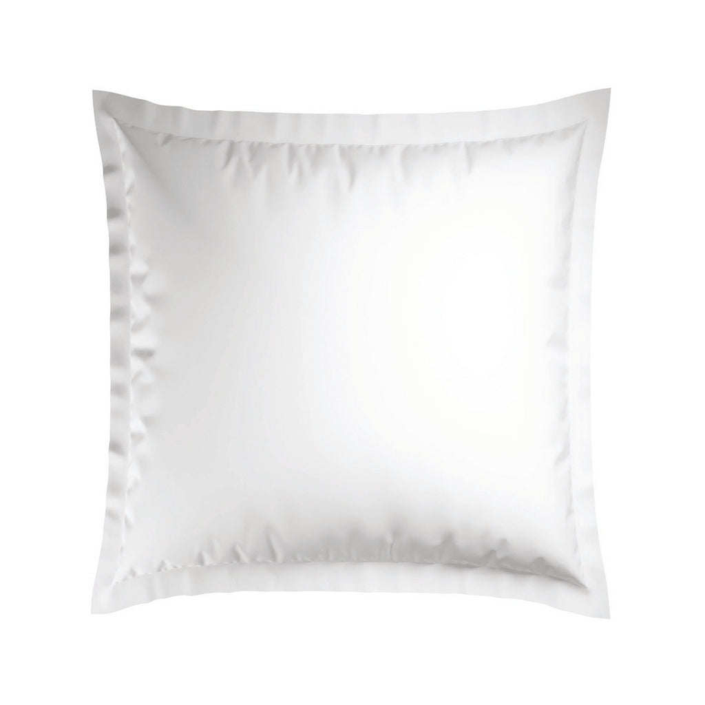 Biarritz - Set De 2 Taies D'Oreiller - Satin De Coton - Bleu Fonce / Blanc