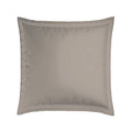 Biarritz - Set De 2 Taies D'Oreiller - Satin De Coton - Taupe / Taupe