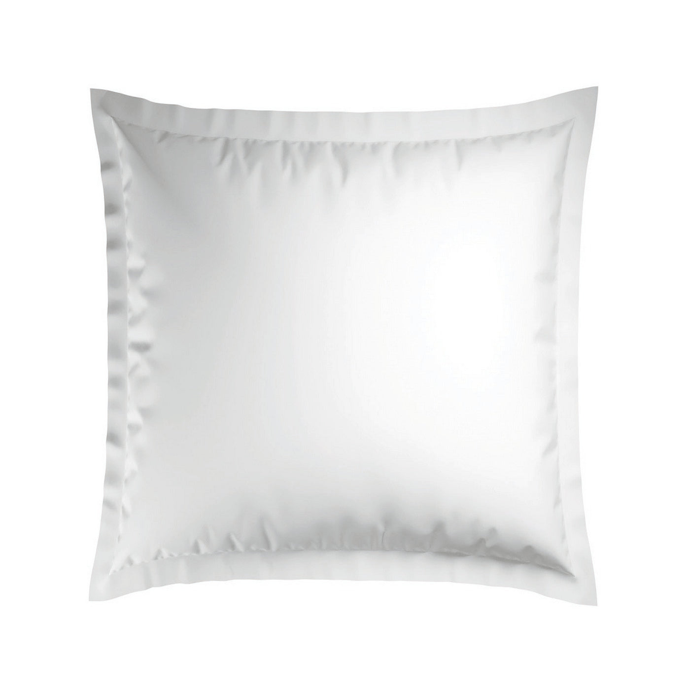 Biarritz - Set De 2 Taies D'Oreiller - Satin De Coton - Taupe / Blanc