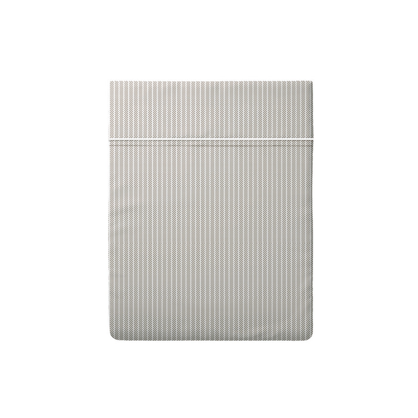 Grenoble - Drap Plat Coton Percale - Taupe