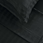 Jacquard - Drap Plat - Satin De Coton Dobby Stripe - Gris 03