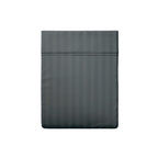 Jacquard - Drap Plat - Satin De Coton Dobby Stripe - Gris 02