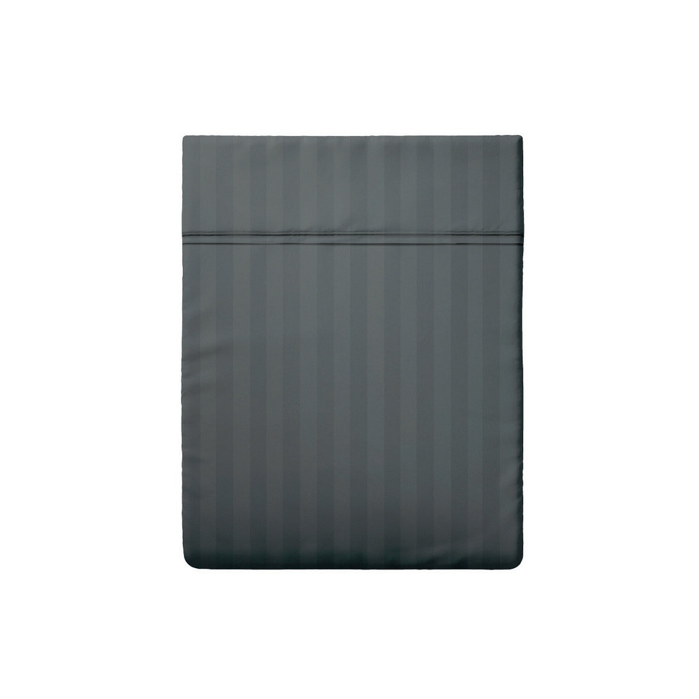 Jacquard - Drap Plat - Satin De Coton Dobby Stripe - Gris 02