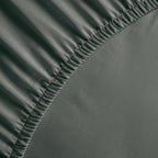 Jacquard - Drap-Housse - Satin De Coton - Gris 02