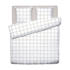 Apolline - Housse De Couette + 1 Ou 2 Taie(S) D'Oreiller - Satin De Coton - Taupe