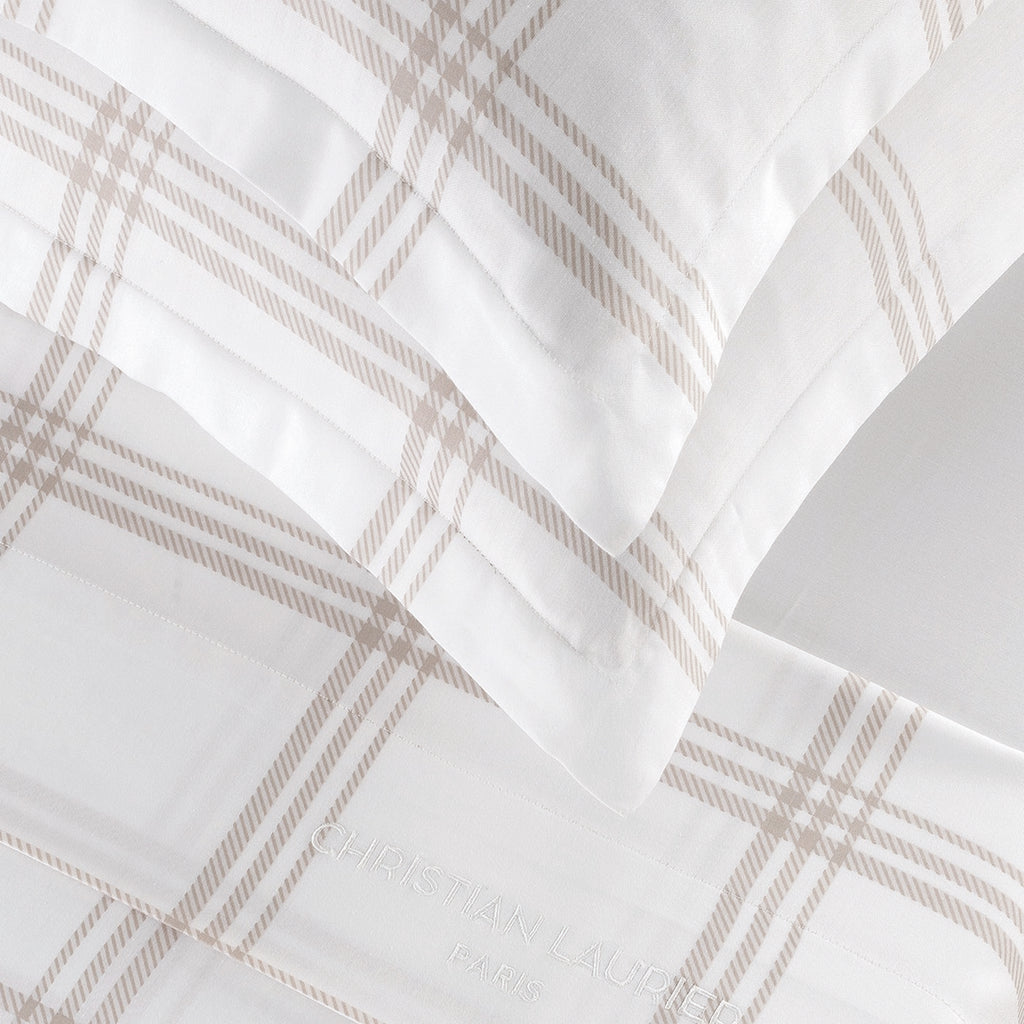 Apolline - Ensemble De Draps - Satin De Coton - Taupe