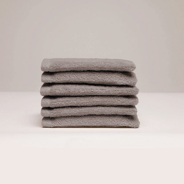 Oasis - Gant De Toilette Coton Peigné Lt - Brun