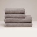Oasis - Serviette + Drap De Bain Coton Peigné Lt - Brun