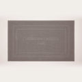 Design 19 - Tapis De Bain Coton - Brun