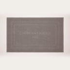 Design 19 - Tapis De Bain Coton - Brun