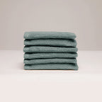 Oasis - Gant De Toilette Coton Peigné Lt - Vert Bouteille