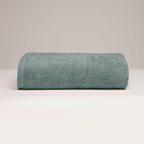 Oasis - Drap De Bain Coton Peigné Lt - Vert Bouteille