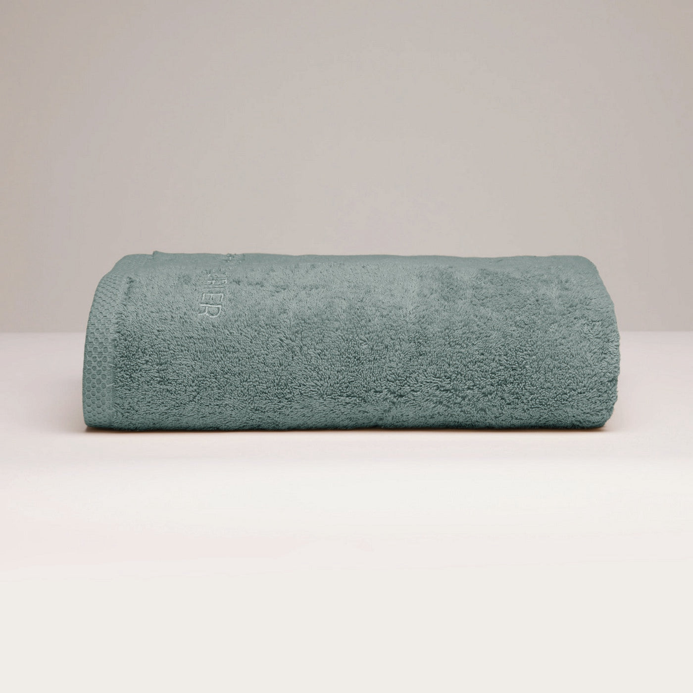 Oasis - Drap De Bain Coton Peigné Lt - Vert Bouteille