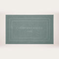 Design 19 - Tapis De Bain Coton - Vert Bouteille
