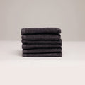 Oasis - Gant De Toilette Coton Peigné Lt - Gris Foncé