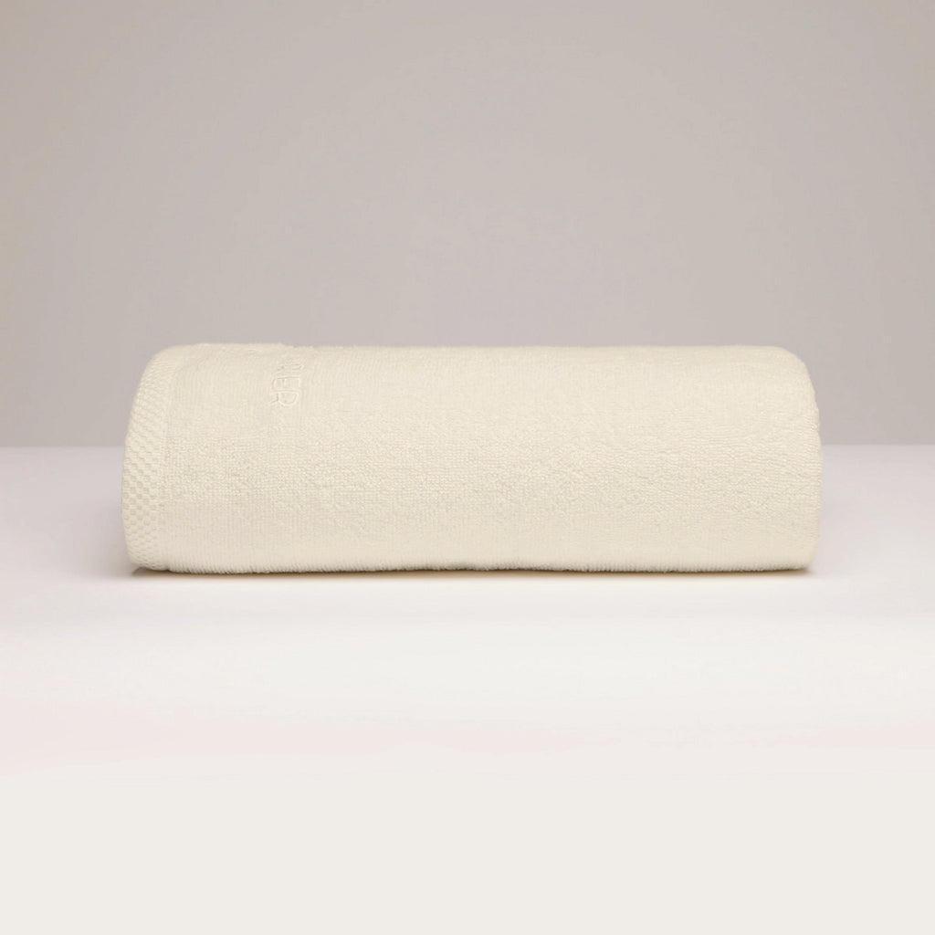 Oasis - Drap De Bain Coton Peigné Lt - Ivoire